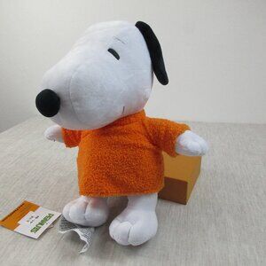 Franco Peanuts Snoopy Soft Plush Bedding Cuddle Cozy Pillow Buddy Stuffed Animal